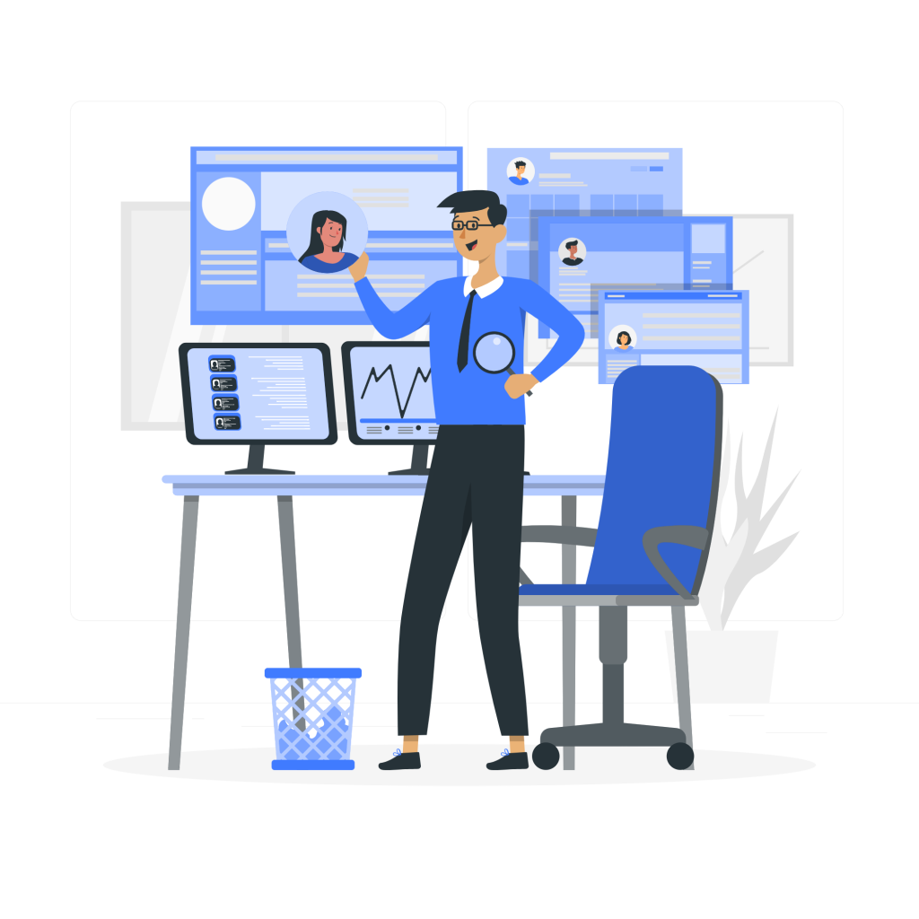 QA Tester Illustration